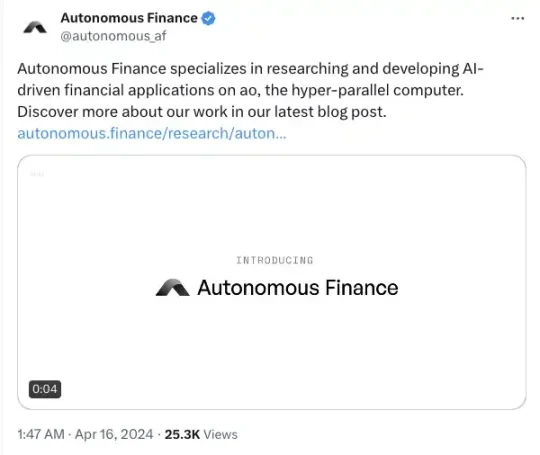 AO生态10大先锋项目：从DeFi到AI重塑链上计算