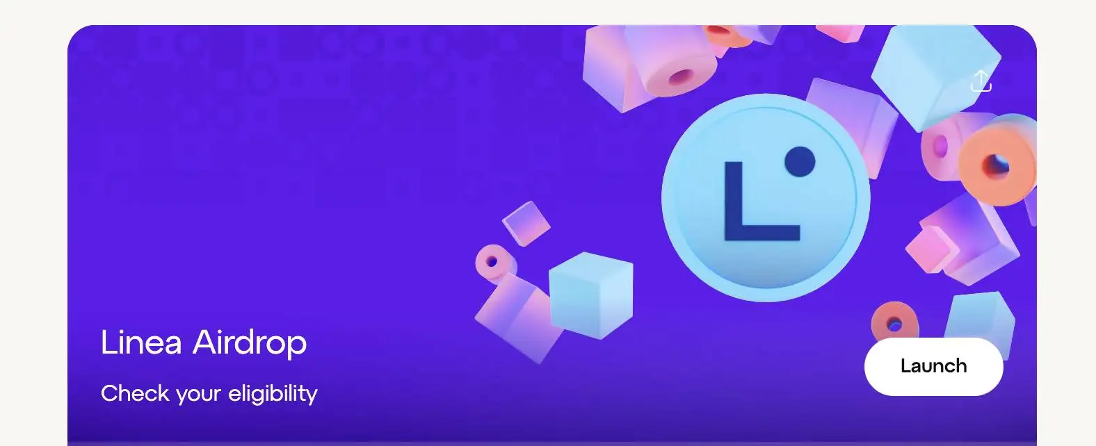 Linea开放空投查询功能 官方尚未正式公告