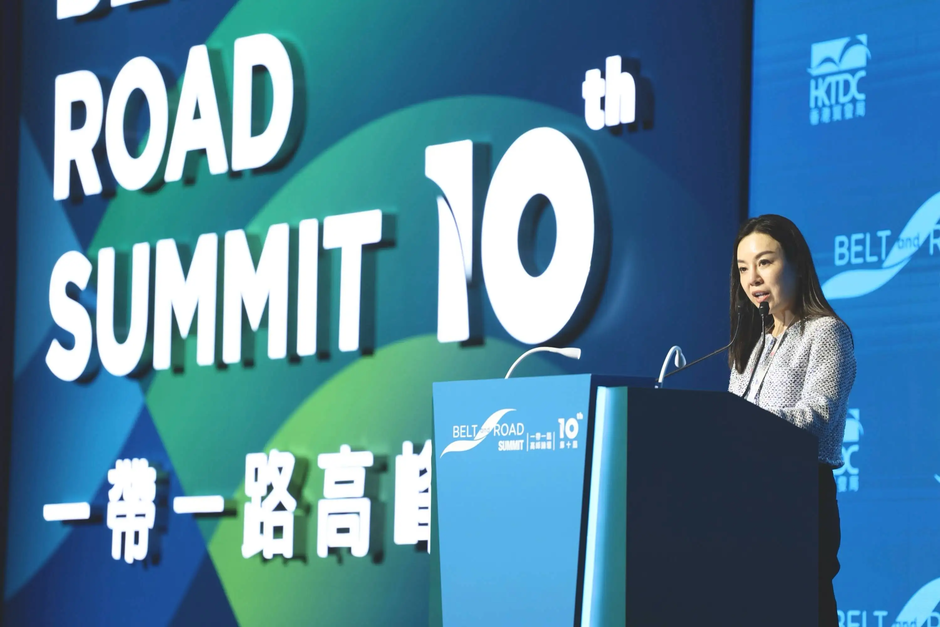 HashKey CEO Anna Liu在一带一路论坛强调法律与数字资产创新协同